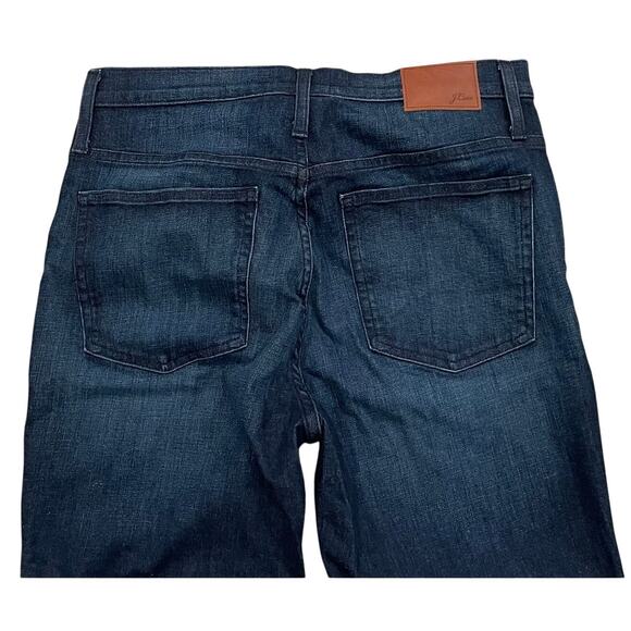 NWT J. Crew Vintage Straight Trouser Jean in Deep Sea Wash, Size 32 - Picture 4 of 8